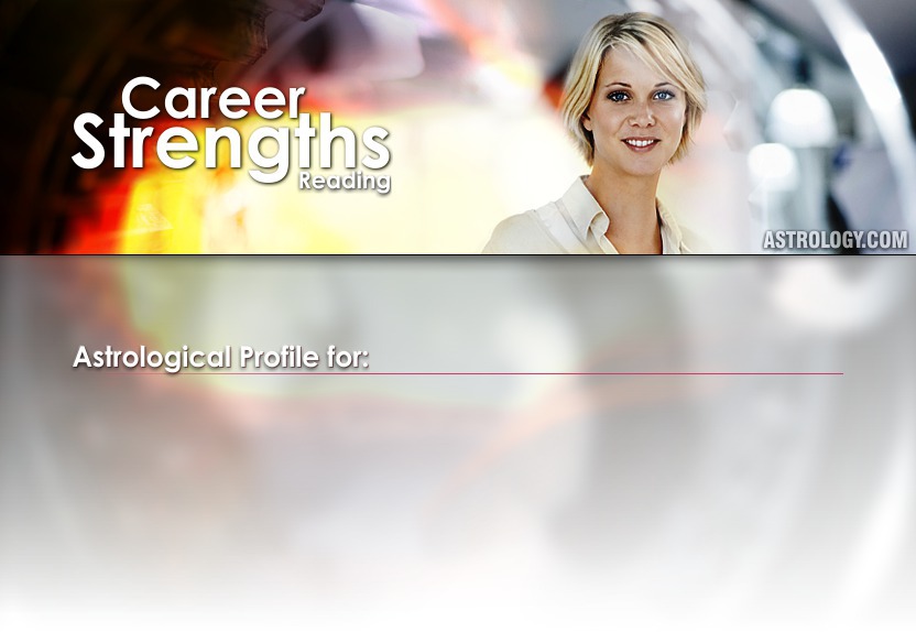 Free Sample Career Strengths Reading