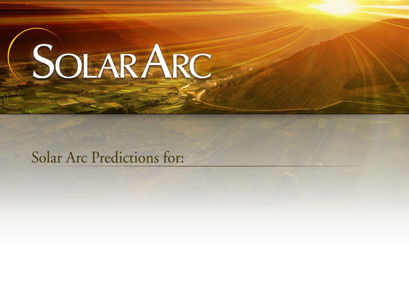 Solar Arc predictions